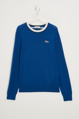 Pull en laine Donori C - Bleu roi