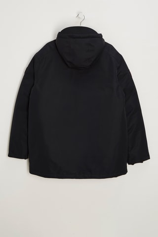 Veste à capuche A-cornier - Noir