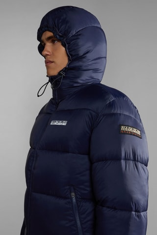 Doudoune à capuche A-Suomi - Bleu marine