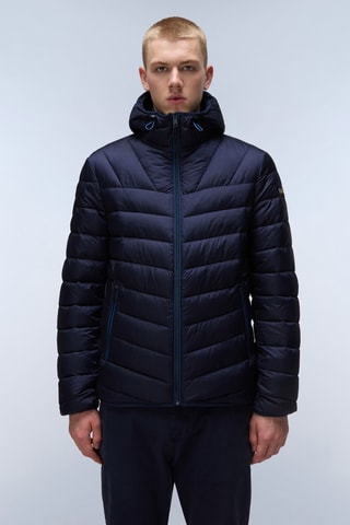 Doudoune à capuche Aerons - Bleu marine