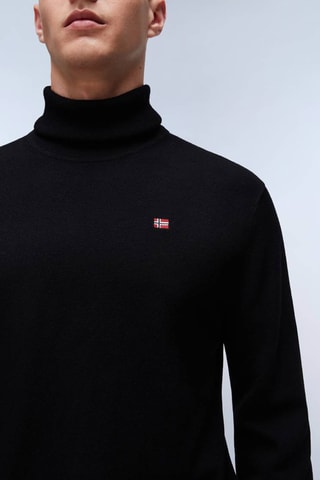 Pull en laine Damavand - Noir