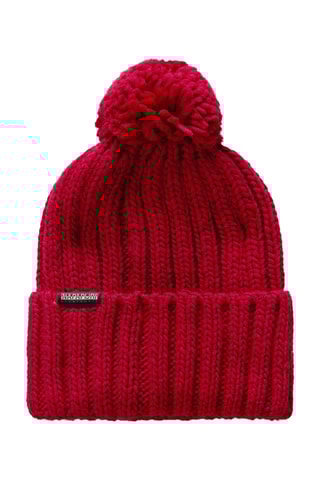 Bonnet à pompon Semiury - Rouge