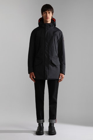 Parka à capuche Rankine - Noir