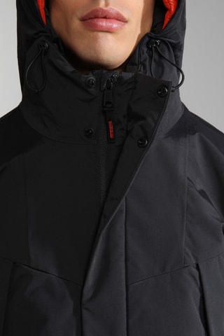 Parka à capuche Rankine - Noir