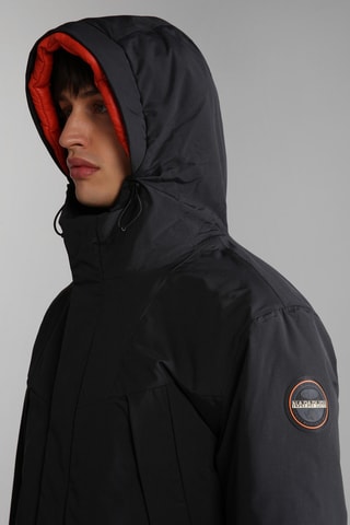 Parka à capuche Rankine - Noir
