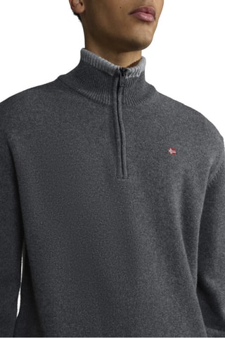 Pull en laine Dain HZ - Gris chiné