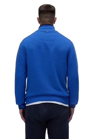 Pull en laine Dain HZ - Bleu électrique
