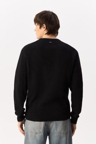 Pull en laine Dain C - Noir