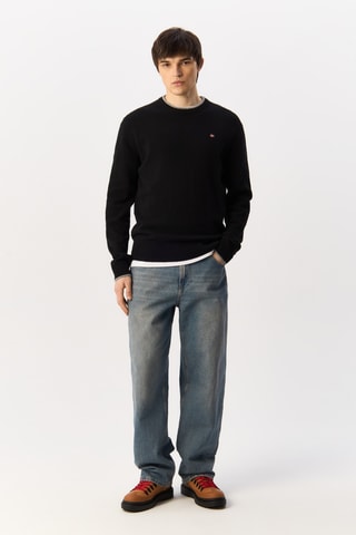 Pull en laine Dain C - Noir