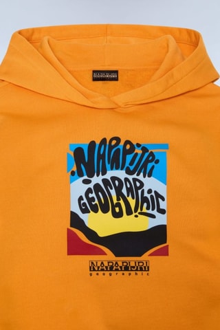 Sweat à capuche K B-Sella - Saumon