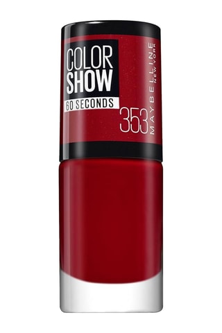 Vernis à ongles Color Show - NailPolish - N°353 Red - 7 ml