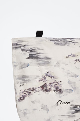 Cabas tie and dye Non Significatif Anthracite - Etam