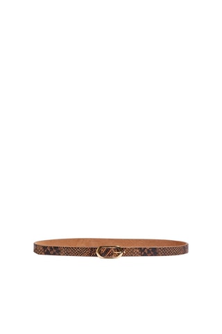Ceinture en cuir - Marron