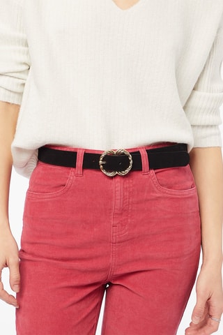Ceinture en cuir - Noir