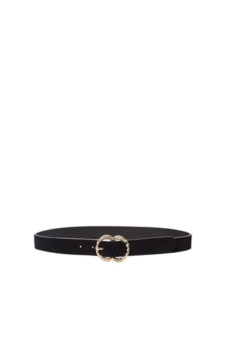 Ceinture en cuir - Noir