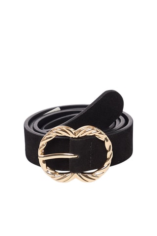 Ceinture en cuir - Noir