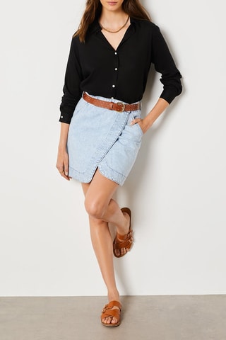 Ceinture en cuir - Camel