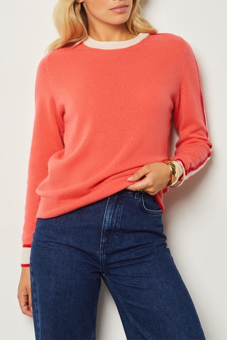 Pull en cachemire - Rouge