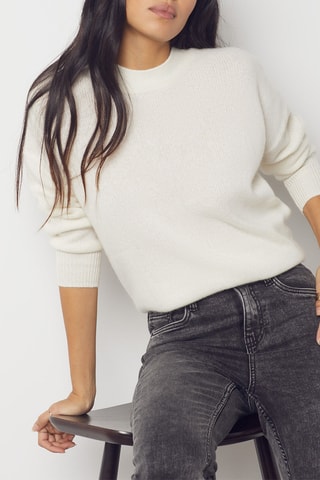 Pull en cachemire - Ecru