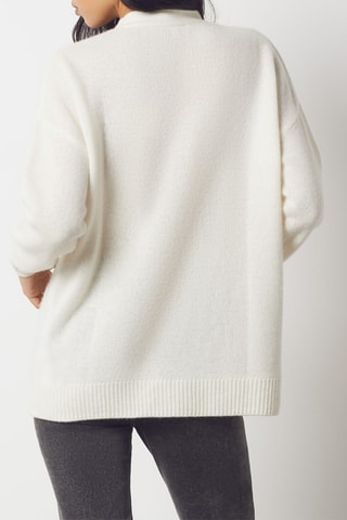 Pull en cachemire - Ecru
