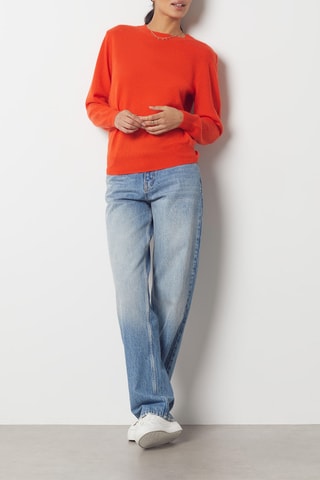 Pull en cachemire - Orange