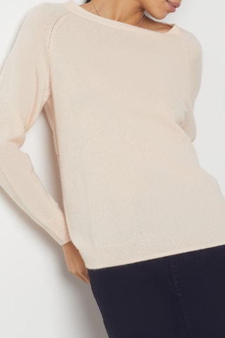 Pull en cachemire - Rose pâle