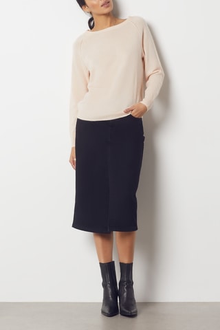 Pull en cachemire - Rose pâle