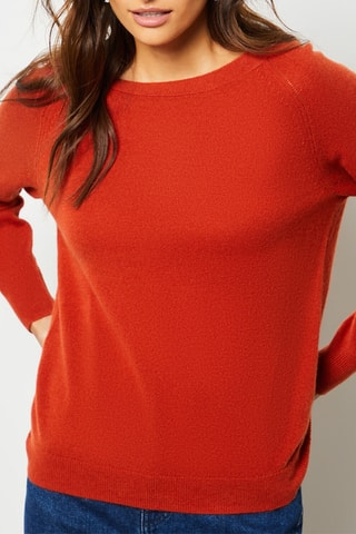 Pull en cachemire - Rouge