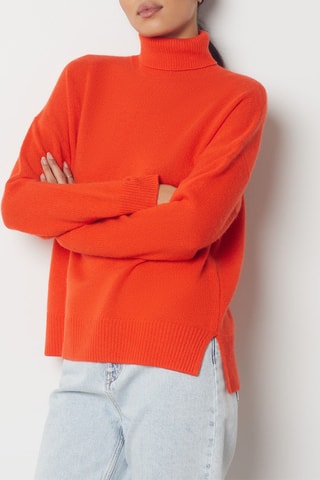 Pull en cachemire - Orange
