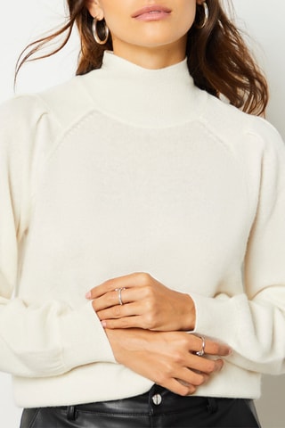Camisola em caxemira - Branco