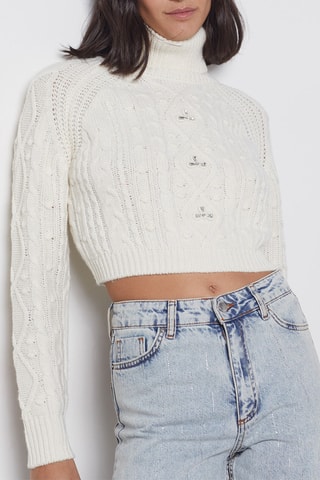 Pull en laine - Ecru