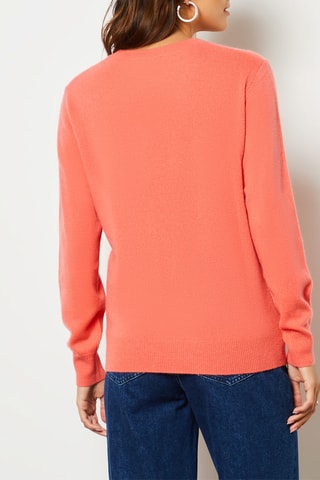 Pull en cachemire - Corail