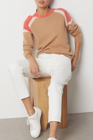Pull en cachemire - Beige