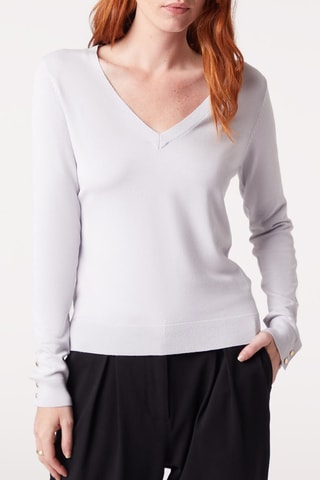 Camisola Cinzento-claro