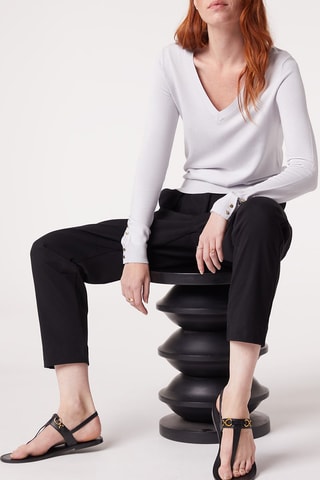Camisola Cinzento-claro