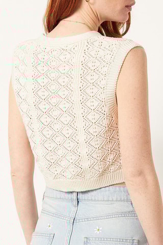 Gilet - Ecru