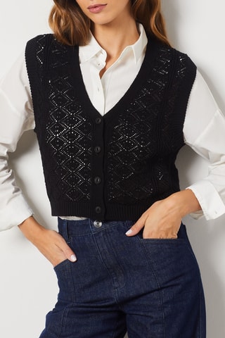 Cardigan - Noir