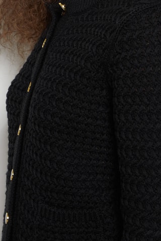 Cardigan en laine - Noir