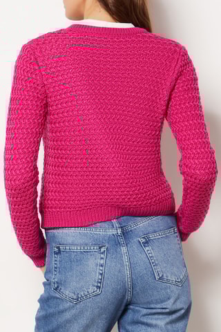 Casaco de malha - Rosa