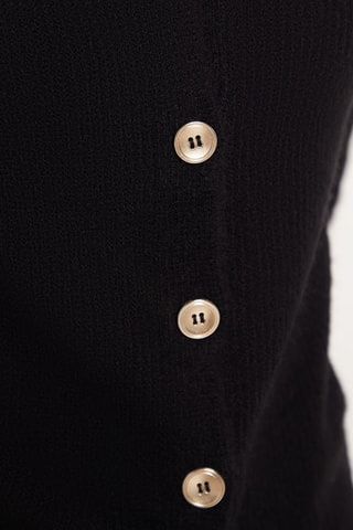 Gilet en laine et alpaga - Noir