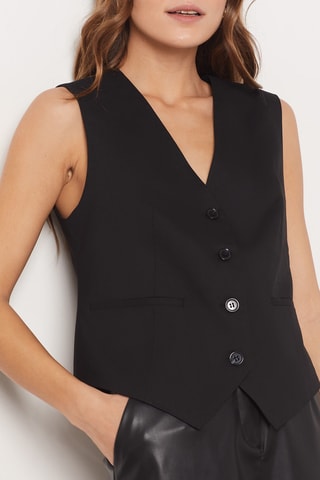 Gilet sans manches - Noir