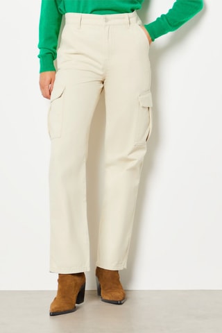 Pantalon cargo - Beige