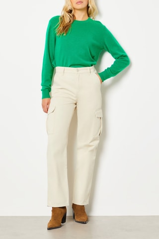 Pantalon cargo - Beige