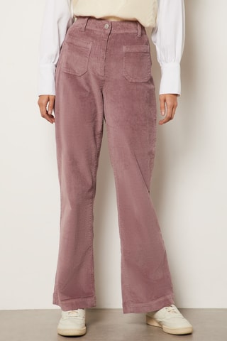 Pantalon en velours - Rose