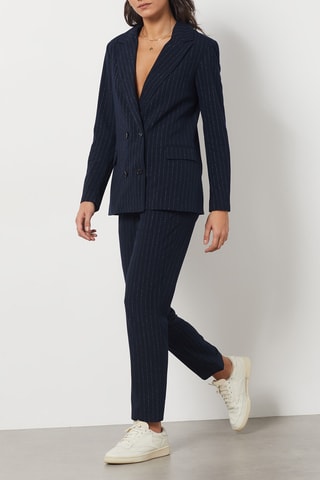 Pantalon cigarette - Bleu