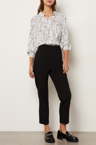 Pantalon cigarette - Noir