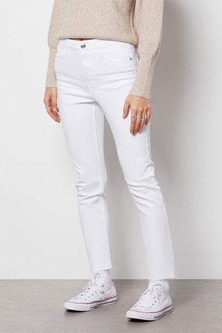 Pantalon slim - Blanc