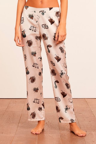 Pantalon casual Asthro Ecru problème tailles NC