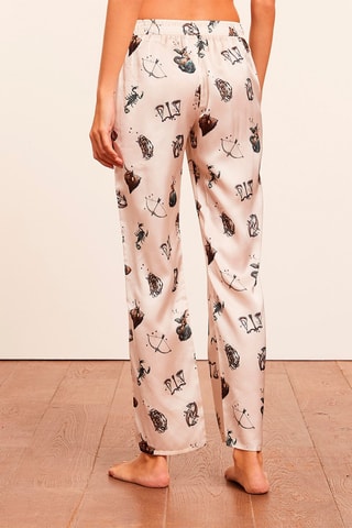 Pantalon casual Asthro Ecru problème tailles NC