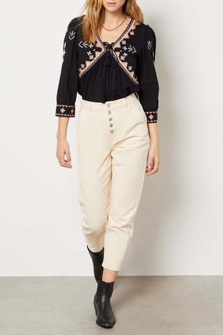 Pantalon - Ecru